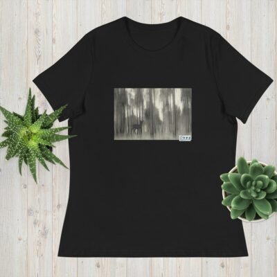Womens Relaxed T Shirt Black Front 67c0922e4aed9.jpg