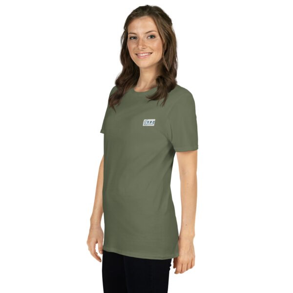 Unisex basic softstyle t shirt military green left front 67e578f89dedc.jpg