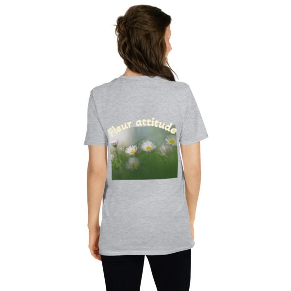 T-shirt motif pâquerettes fleur attitude