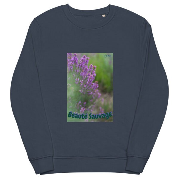 Unisex organic sweatshirt french navy front 67eab3469951b.jpg