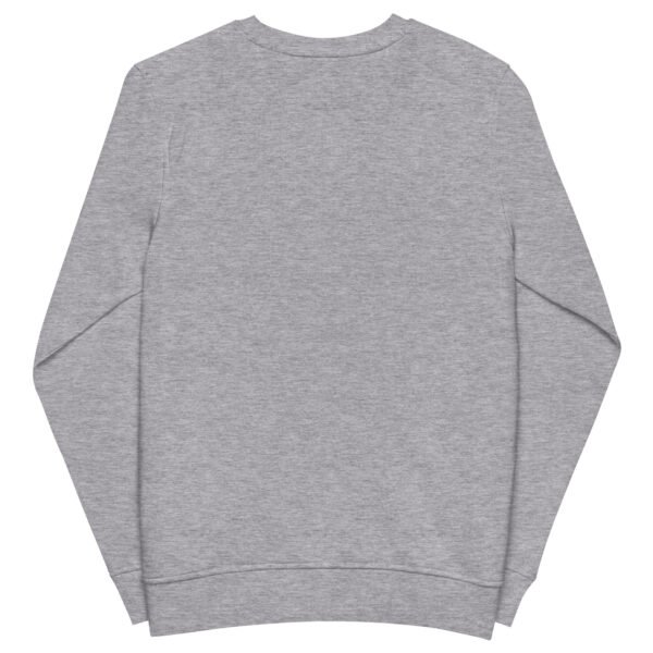 Unisex organic sweatshirt grey melange back 67eab3469ae74.jpg