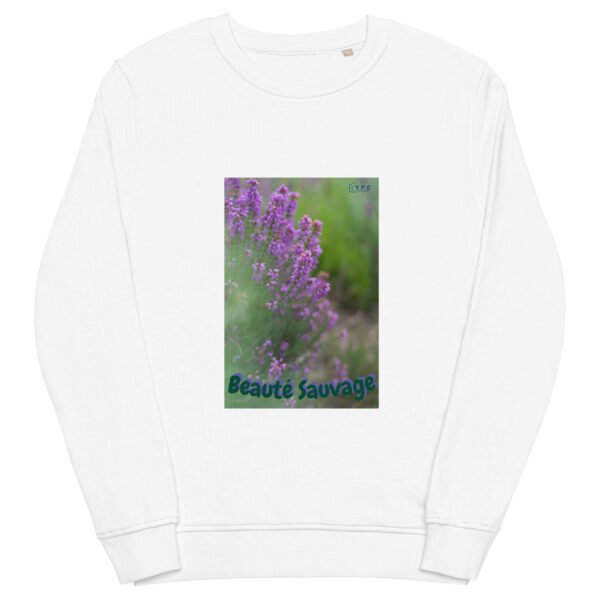 Unisex organic sweatshirt white front 67eab3469ba15.jpg