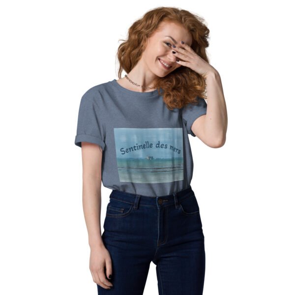 Unisex organic cotton t shirt dark heather blue front 680f4e374523e.jpg