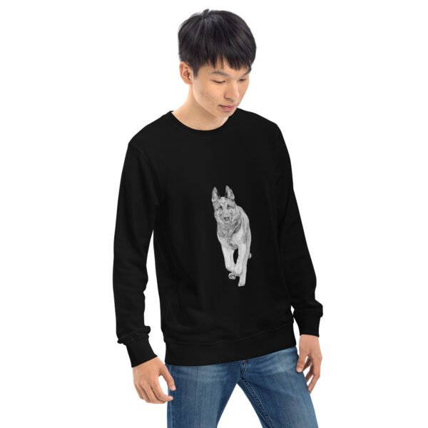 Unisex organic sweatshirt black right front 680fa394e707f.jpg