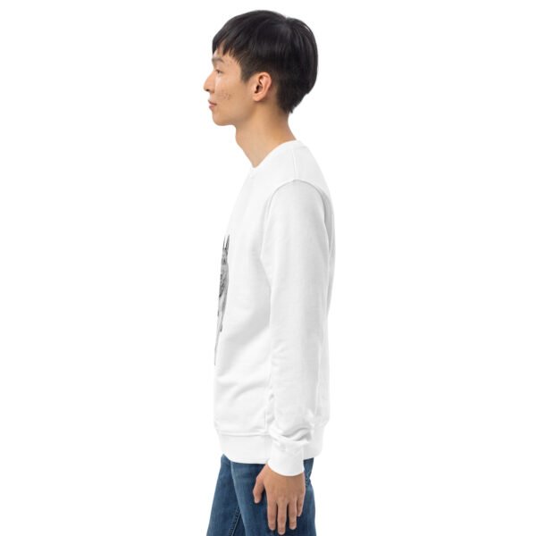 Unisex organic sweatshirt white left 680fa394ebedf.jpg