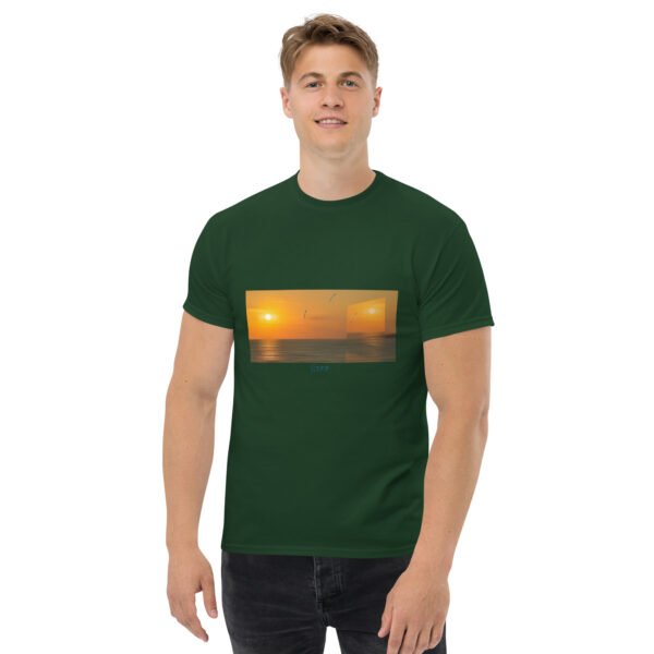 t-shirt unisexe miroir