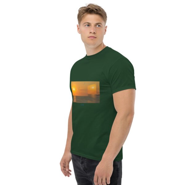 Unisex classic tee forest green left front 6814c8ab56a87.jpg