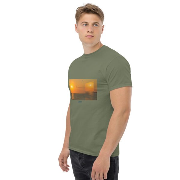 Unisex classic tee military green left front 6814c8ab5ac7b.jpg