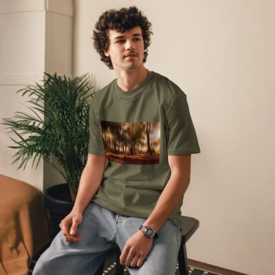 t-shirt unisexe forêt 1