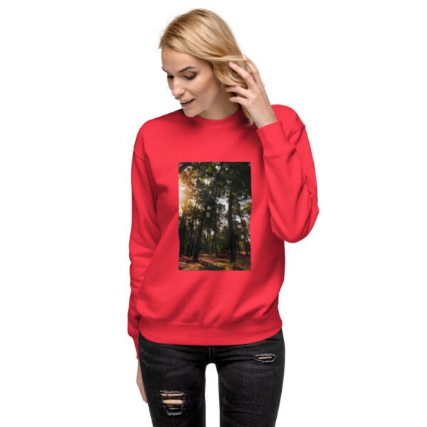 Unisex premium sweatshirt team red front 6814885fda089.jpg